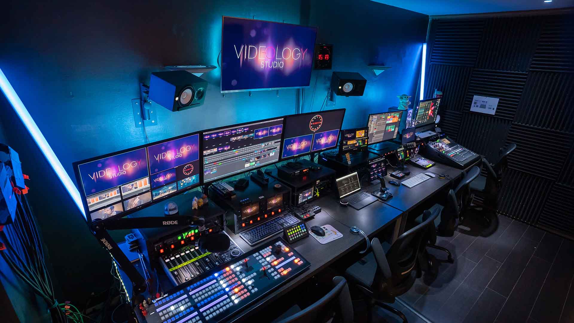 Location de notre Studio TV avec régie