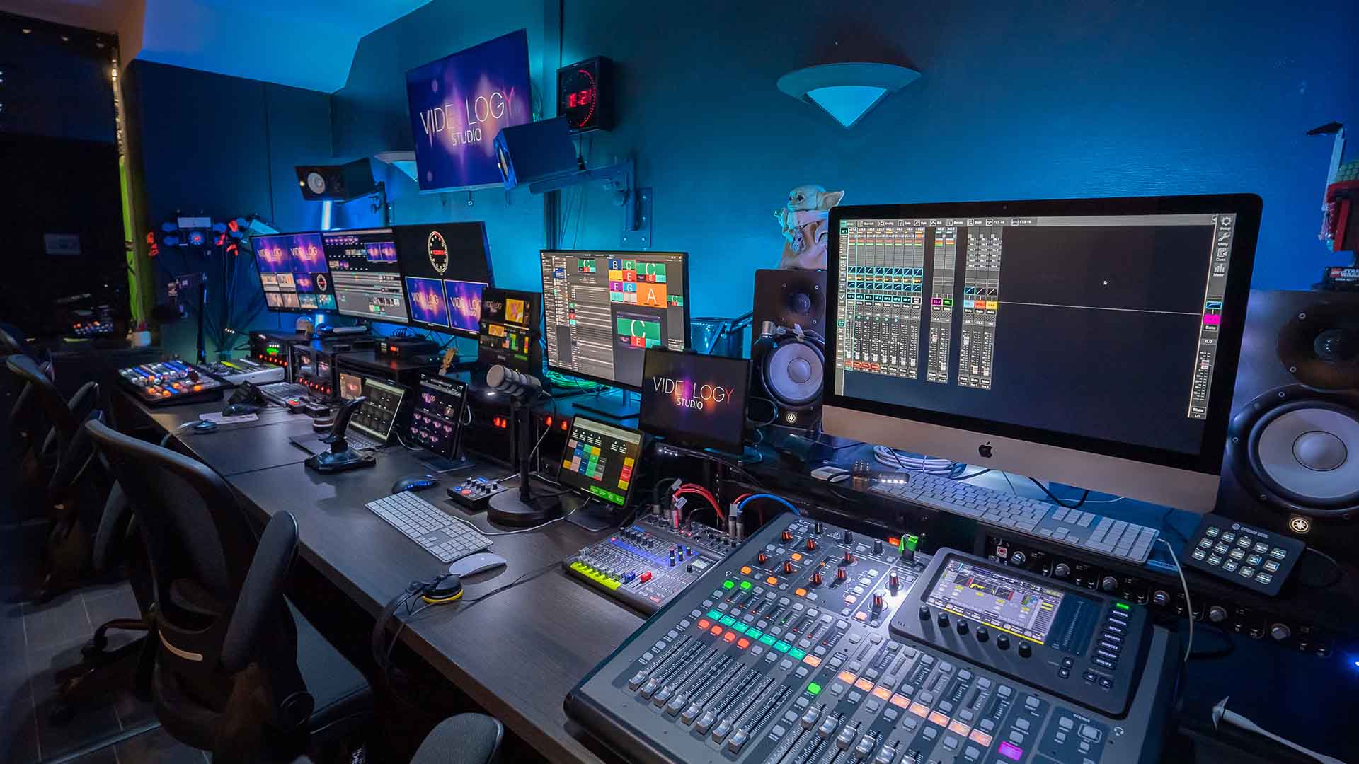 Plateau TV avec régie équipée à Paris